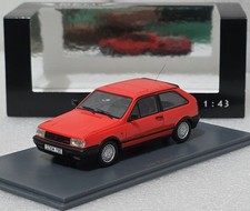 Volkswagen VW Polo G40 MKII 1986 Rosso 1:43 Neo NEO45795 ESTREMAMENTE RARO!!