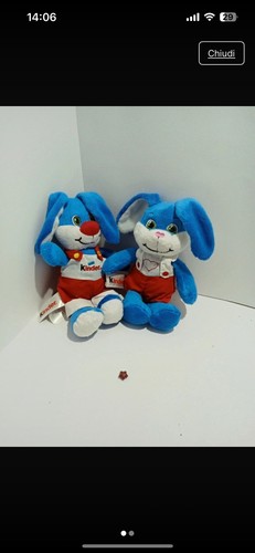 Peluche coniglio kinder