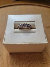 Vtg Tanzanite 7 1/2 Women 14k