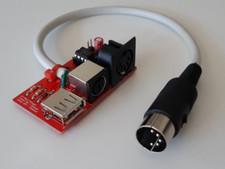 USB/PS2/AT to XT keyboard converter - Vintage PC IBM XT 5160 - 5150 - UNIVERSAL