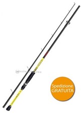 CANNA TRABUCCO PULSE SPIN MASTER 2.40 M 10-30 G PESCA SPINNING SEPPIA CALAMARO