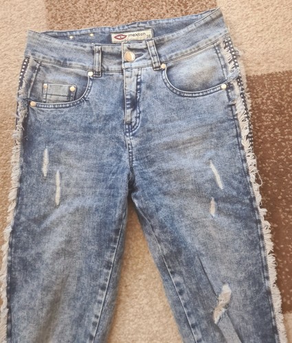 Jeans donna mexton blu - jeans,