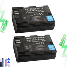 2X Batteria per Canon LP-E6