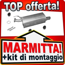 Silenziatore Posteriore per