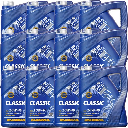 12x5l 60l mannol classic - 12x5l=60l, 10w40