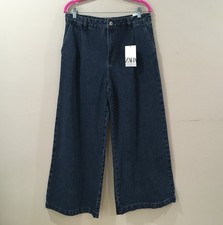 Jeans Zara blu scuro gamba