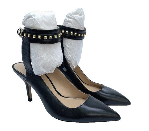 Zara nero pelle scarpe - zara,