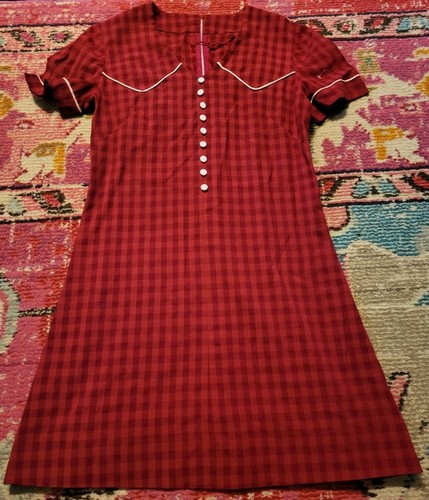 Abito donna vintage rosso - , a