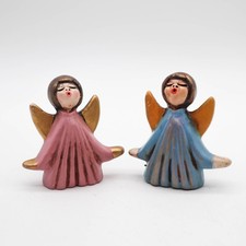 2 statuine angelo cantante