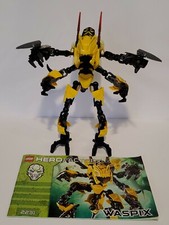 Lego Hero Factory Waspix (2231) completo e ritirato al 100% con istruzioni 