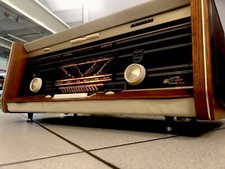 RADIO PHILIPS VINTAGE B6X12A 1962 BI AMPLI 800 OHM RADIO AM FM WORKING