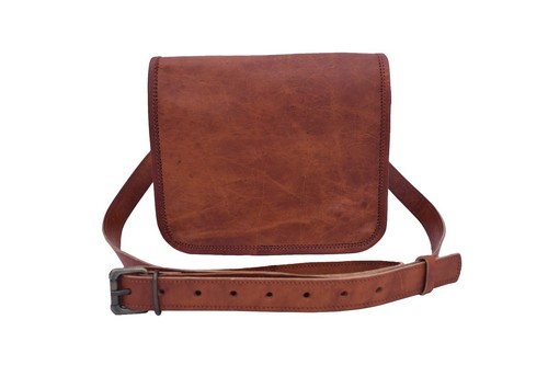Pelle vintage tracolla - 9,