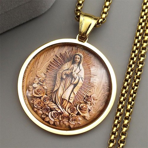 Collana madonna guadalupe - madonna, di