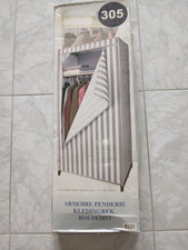 Armadio stoffa tessuto appendiabiti guardaroba Nuovo. SPEDIZIONE GRATUITA.