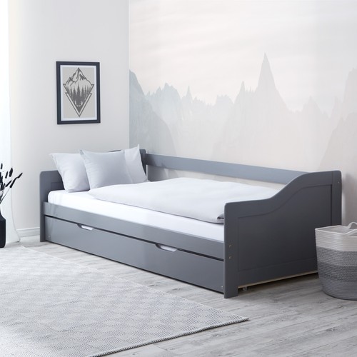 Letto legno 90x200 rete a - 90x200,