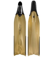 C4 Umberto Pelizzari Pinne Oro Morbido UP aurea per pesca in apnea, apnea