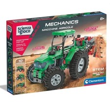 Clementoni Scienza Build Macchine Agricole Set Costruzioni Laboratorio Meccanica