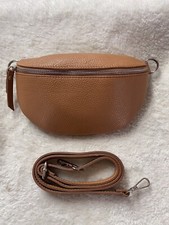 Marsupio Borsa Donna Vera Pelle Con Tracolla Regolabile Made In Italy Artigianal