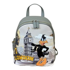 BRACCIALINI Looney Tunes Borsa Donna Zaino Medio da spalla DUCK LT202