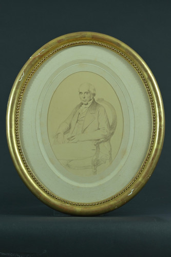 Antico disegno ritratto - antico,