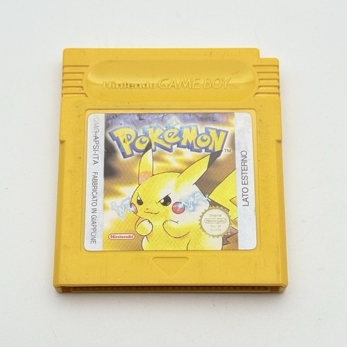 Pokémon giallo game boy - giallo,