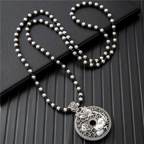 Collana lunga etnica vintage