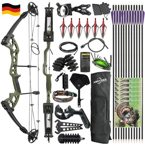 Kit arco composto 55lbs - arco,