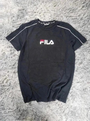 Shirt vintage fila logo - t-shirt, red