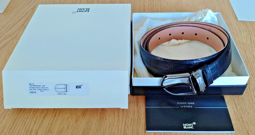 Cintura montblanc uomo pelle - uomo,