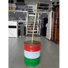 PUTIPU NAPOLETANO GRANDE ARTIGIANALE CASSA IN LATTA  PELLE DI CAPRA COSTRUZIONE 