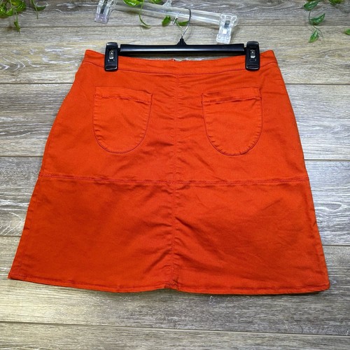 Zara basic minigonna - zara, arancione