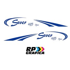 2 ADESIVI SAVER IN VINILE PER