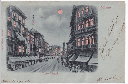 P02568 cartolina milano - p02568,