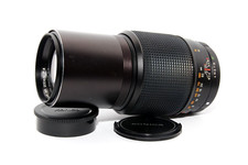 KONICA HEXAR AR 200mm 4 Teleobiettivo Obiettivo per Reflex AUTOREFLEX T T2 T3 TC