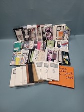 Lotto sfuso di custodie cellulari nuove 40+ miste Samsung iphone e altro