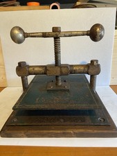 Antico torchio manuale - torchio,