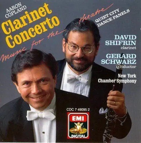 Copland clarinet concerto - cd,