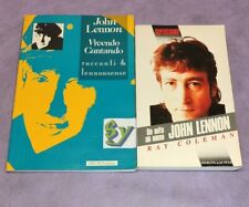 John Lennon Biografia Vivendo Cantando Lotto Libri Musica Rock Beatles Imagine 