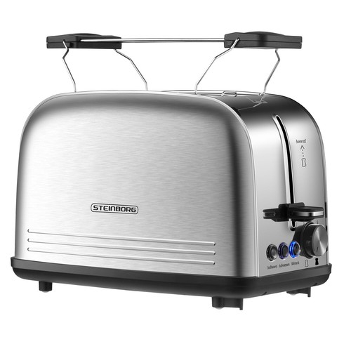 Tostapane acciaio inox 2 - acciaio,