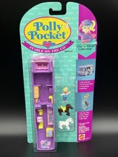 Vintage polly pocket stable - pocket,