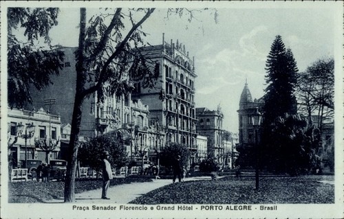 Cartolina porto alegre - cartolina,
