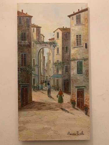 Dipinto olio tela x - olio,