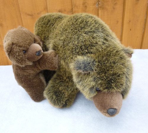 Peluche morbido marrone orso