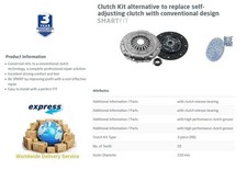 3-PC CLUTCH KIT for VW GOLF