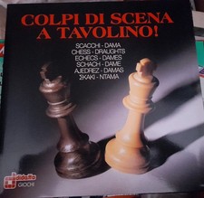  SCACCHI DAMA TRIA Gioco In Legno "Colpi Di Scena A Tavolino" - Didatto Giochi