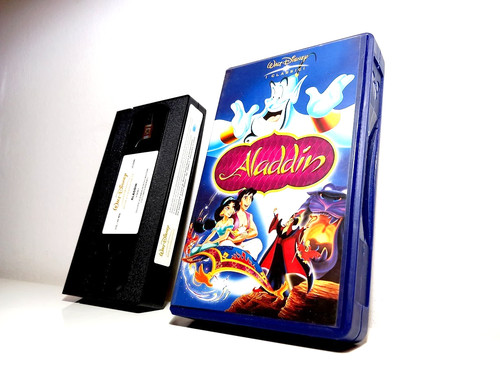 Aladdin vhs walt disney - walt,