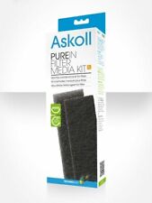 ASKOLL PURE IN XL RICAMBIO MATERIALI FILTRANTI SPUGNE CARBONE FILTRO ACQUARIO