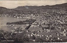 SVIZZERA  (B1641) 19... c.ill. LUGANO annullo FELDPOST per Richenbach