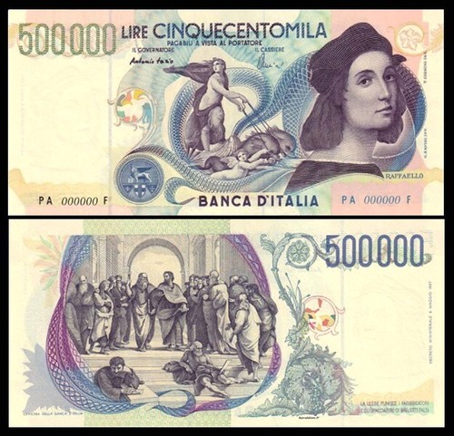 500000 lire - 500000,