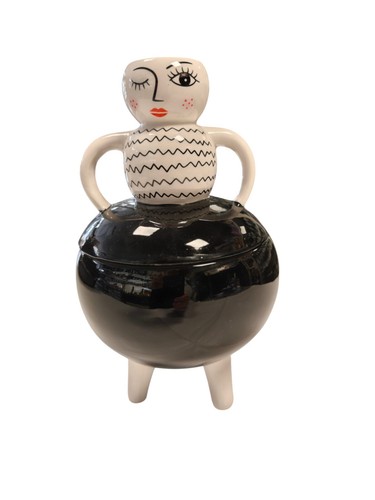 Vaso scatola ceramica - vaso,